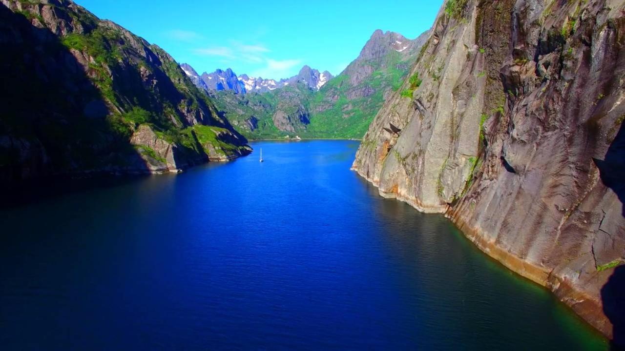 مبيت وإفطار Digermulen Risvaer Brygger المظهر الخارجي الصورة